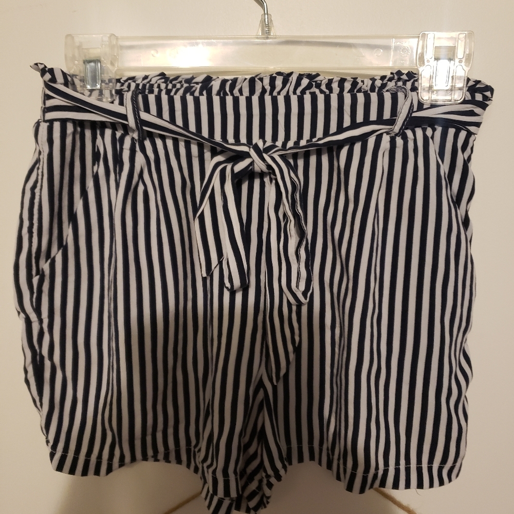 Only striped shorts